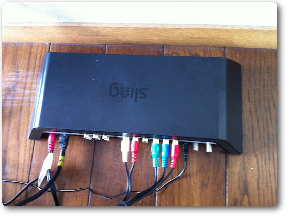 Slingboxを上から見る